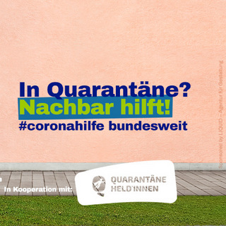 Nominiert: Quarantäne? Nachbar hilft! #Coronahilfe #mehrgemeinsam